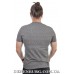 Футболка чоловіча ARMANI 25-25Y-5018 сіра
