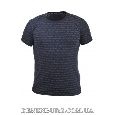 Футболка чоловіча ARMANI 25-25Y-5018 темно-синя