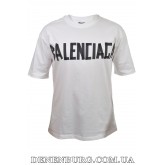  Футболка чоловіча BALENCIAGA oversize 26-45 біла