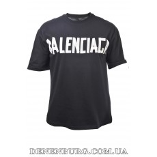  Футболка чоловіча BALENCIAGA oversize 26-45 чорна