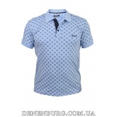  Футболка-поло чоловіча HUGO BOSS 25-STR-071-1 блакитна