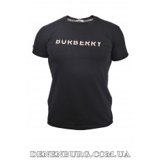 Футболка чоловіча BURBERRY 25-25Y-8600 чорна Футболка чоловіча BURBERRY 25-25Y-8600 чорна