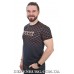  Футболка чоловіча GUCCI 25-25Y-09413 темно-синя