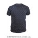  Футболка чоловіча LOUIS VUITTON 25-25Y-07024 темно-синя