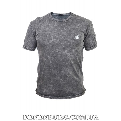  Футболка чоловіча NEW BALANCE 25-NB2605 темно-сіра