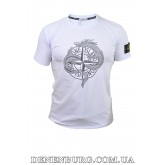  Футболка чоловіча STONE ISLAND 25-25Y-09721 біла