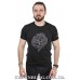  Футболка чоловіча STONE ISLAND 25-25Y-09721 чорна