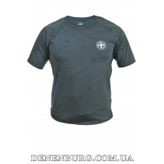 Футболка чоловіча STONE ISLAND 25-ZZK500 темно-зелена