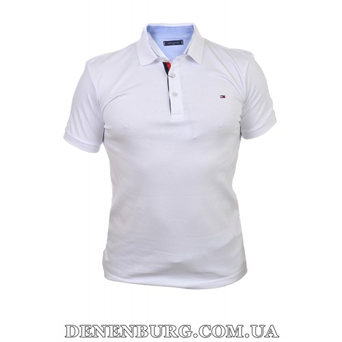 Футболка-поло чоловіча TOMMY HILFIGER 25-256-01 біла