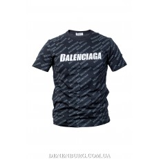 Футболка чоловіча BALENCIAGA 25-F0493-1 чорна