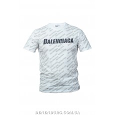Футболка чоловіча BALENCIAGA 25-F0493-2 біла