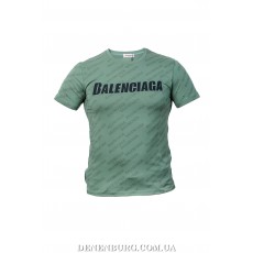 Футболка чоловіча BALENCIAGA 25-F0493-83 зелена