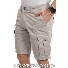 Шорти чоловічі BLACKZI 25-2105 світло-сірі
