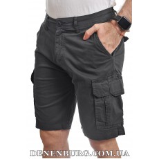 Шорти чоловічі BLACKZI 25-2105 темно-сірі