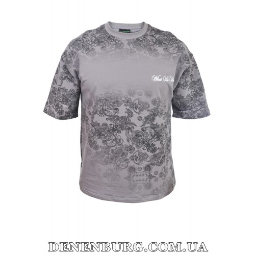 Костюм літній чоловічий MAKSIM oversize 25-10068 сірий