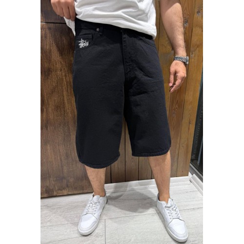  Бриджі "баггі" чоловічі STUSSY 25-458 чорні