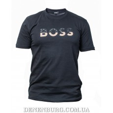  Футболка чоловіча HUGO BOSS 26-740 чорна