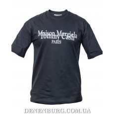  Футболка чоловіча MAISON MARGIELA oversize 26-MM206 чорна