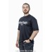  Футболка чоловіча MAISON MARGIELA oversize 26-MM206 чорна