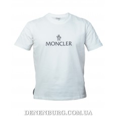  Футболка чоловіча MONCLER 26-141 біла
