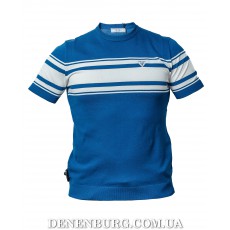  Футболка чоловіча PRADA 26-25MY022-017 індиго
