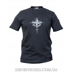  Футболка чоловіча STONE ISLAND 26-708 чорна