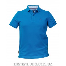  Футболка-поло чоловіча TOMMY HILFIGER 26-1388-12 синя