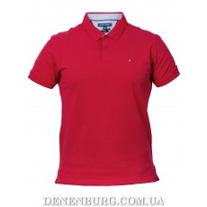  Футболка-поло чоловіча TOMMY HILFIGER 26-1388-4 червона