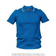  Футболка-поло чоловіча ERMENEGILDO ZEGNA 26-25MY012-017 темно-синя