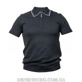  Футболка-поло чоловіча ERMENEGILDO ZEGNA 26-25MY012-14 чорна