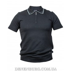  Футболка-поло чоловіча ERMENEGILDO ZEGNA 26-25MY012-14 чорна