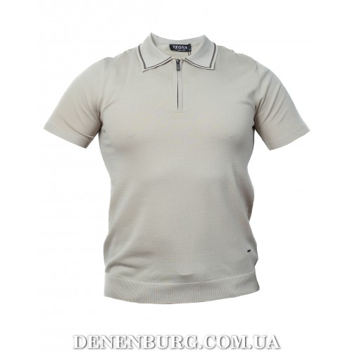  Футболка-поло чоловіча ERMENEGILDO ZEGNA 26-25MY012-176 бежева