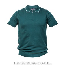  Футболка-поло чоловіча ERMENEGILDO ZEGNA 26-25MY012-B116 темно-зелена