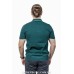  Футболка-поло чоловіча ERMENEGILDO ZEGNA 26-25MY012-B116 темно-зелена
