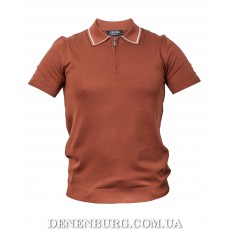  Футболка-поло чоловіча ERMENEGILDO ZEGNA 26-25MY012-B196 руда