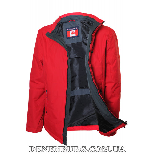 Куртка мужская демисезонная CANADIENS CAN58-23 красная