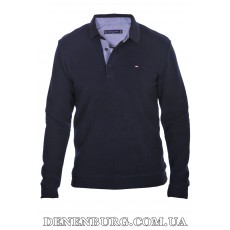 Светр-поло чоловічий TOMMY HILFIGER 24-224 темно-синій