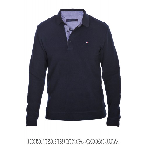 Светр-поло чоловічий TOMMY HILFIGER 24-224 темно-синій
