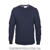 Світшот чоловічий GUCCI 24-24K-9418 темно-синій