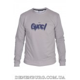 Світшот чоловічий GUCCI 24-5006 світло-сірий