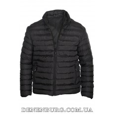 Куртка чоловіча демісезонна тонка NORTH RIVER 24-DMJ100 чорна