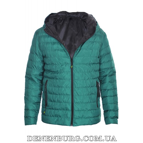 Куртка чоловіча демісезонна тонка NORTH RIVER 24-M101 зелена