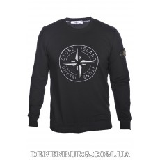  Світшот чоловічий STONE ISLAND 24-24K-9706 чорний