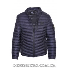 Куртка чоловіча демісезонна STONE ISLAND 24-S3856 темно-синя