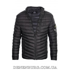 Куртка чоловіча демісезонна STONE ISLAND 24-S3856 чорна