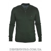 Светр чоловічий TOMMY HILFIGER 24-1060 темно-зелений