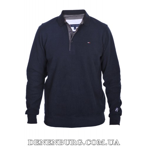 Светр-поло чоловічий TOMMY HILFIGER 24-TH-1500 темно-синій