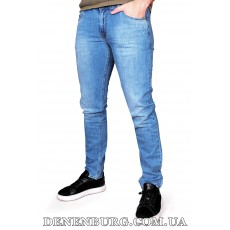 Джинси чоловічі EZZANA 21-E41-S.12156 (L33) блакитні
