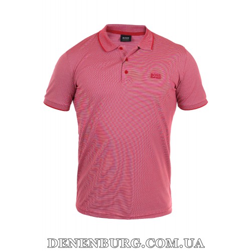 Футболка-поло чоловіча HUGO BOSS 21-1745 червона