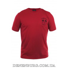 Футболка чоловіча LE GUTTI 21-1802-05 бордова